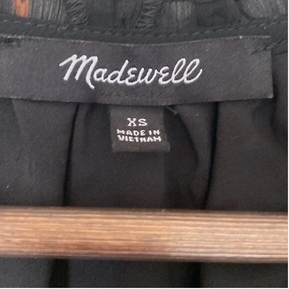 MADEWELL Floral V-Neck Dolman Sleeve Midi Dress - Picture 3 of 4